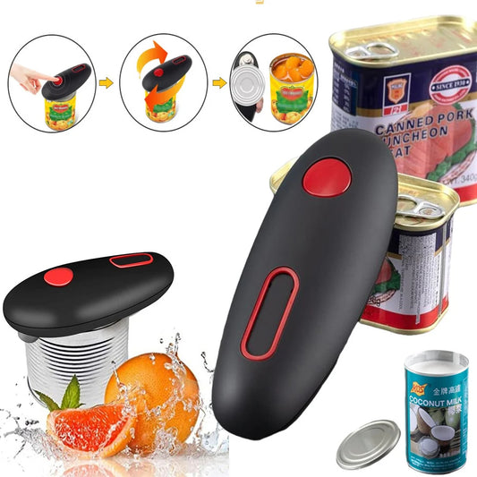 Electric Can Opener Automatic Jar Bottle Can Machine - Great Finds 